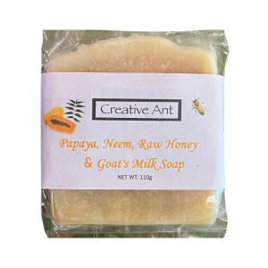 Papaya, Neem, Raw Honey & Goats Milk Soap